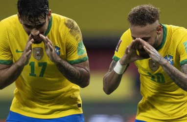 Hasil Pra-Piala Dunia : Brasil Teruskan Sapu Bersih, Argentina Imbang