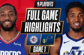 Utah Jazz Buka Keunggulan atas LA Clippers di Play-off Basket NBA