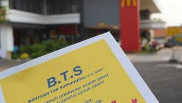 Rela Antri BTS Meal McD, BTS ARMY Donasi Makanan Bagi Ojol