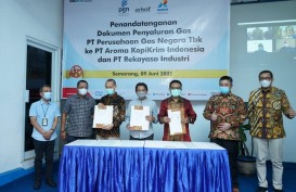 Manfaatkan Pipa Jumper Tambak Lorok, PGN Alirkan Gas ke Aroma Kopi