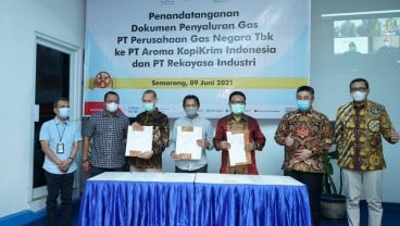 Manfaatkan Pipa Jumper Tambak Lorok, PGN Alirkan Gas ke Aroma Kopi