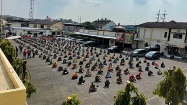 Ratusan Preman di Semarang Diamankan