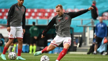 Christian Eriksen Kolaps, Laga Denmark vs Finlandia Dihentikan Sementara