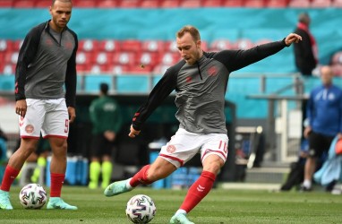 Christian Eriksen Kolaps, Laga Denmark vs Finlandia Dihentikan Sementara