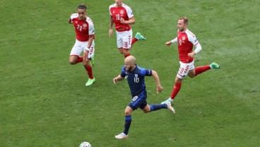 Denmark vs Finlandia Dilanjutkan, Kondisi Christian Eriksen Stabil