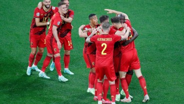 Kalahkan Rusia 3-0, Belgia Pimpin Klasemen Grup B Euro 2020