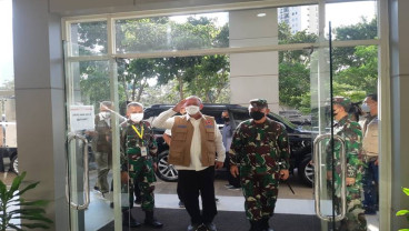 Kasus Melonjak, Ketua Satgas Covid-19 Tinjau Kesiapan Rusun Nagrak
