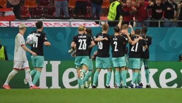 Euro 2020, Dua Pemain Pengganti Bawa Austria Sikat Makedonia Utara