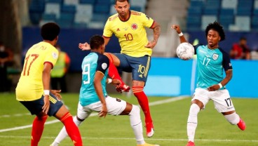 Copa America 2021: Gol Cantik Cardona Bawa Kolombia Atasi Ekuador 1-0