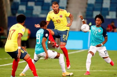 Copa America 2021: Gol Cantik Cardona Bawa Kolombia Atasi Ekuador 1-0