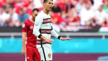 Hasil Euro 2020 Hungaria vs Portugal, Skor Babak I 0–0, Ronaldo Buat Rekor