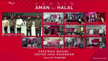 Sepekan, Jokowi Targetkan 100.000 Pekerja Sektor Jasa Keuangan Divaksinasi 