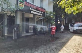 GTPP Covid-19 Purwakarta Masifkan Penyemprotan Disinfektan 