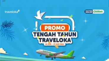 Asik, Traveloka dan Citilink Tebar Promo Tengah Tahun