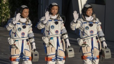 China Kirim 3 Astronot ke Stasiun Luar Angkasa Baru Hari Ini