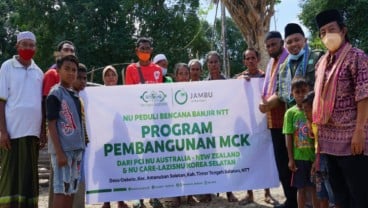 Pemulihan NTT, NU Care Bangun MCK untuk Warga di Timor Tengah Selatan