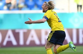 Hasil Euro 2020, Gol Penalti Forsberg Antar Swedia Taklukkan Slovakia