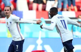 Skor Akhir Prancis vs Hungaria 1-1, Gol Griezmann Selamatkan Les Blues
