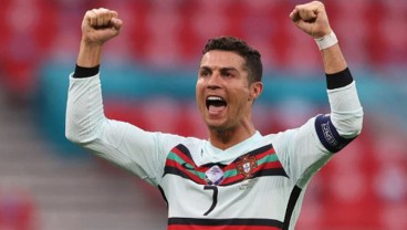 Akhirnya! Cristiano Ronaldo Cetak Gol Pertamanya ke Gawang Jerman