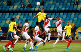 Kalah 1-2 dari Peru, Kolombia Gagal Kudeta Brasil dari Pucuk Grup B Copa America