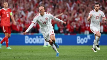 Hasil Grup B Euro 2020, Babak I Belgia 0 vs Finlandia 0, Denmark 1 vs Rusia 0