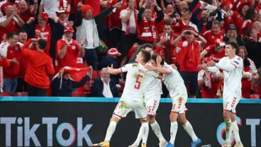 Hasil Grup B Euro 2020, Denmark Bantai Rusia, Lolos ke 16 Besar Dampingi Belgia