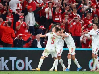 Hasil Grup B Euro 2020, Denmark Bantai Rusia, Lolos ke 16 Besar Dampingi Belgia