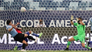 Hasil Copa America : Uruguay vs Cile Imbang Skor 1–1