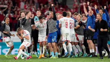 Detik-Detik Denmark Memastikan Tiket Lolos ke 16 Besar Euro 2020