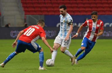 Hasil Pertandingan Copa America 2021 Grup A: Argentina vs Paraguay 1-0