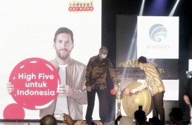 Ada Lionel Messi di Peluncuran 5G Indosat (ISAT)