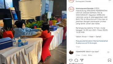 Daftar Mall di DKI Jakarta yang Gelar Vaksinasi Covid-19, Cek Syaratnya!