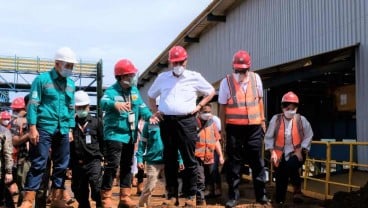 Luhut Resmikan Smelter Nikel HPAL di Halmahera Selatan 