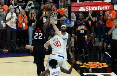 Hasil Final Wilayah Barat Basket NBA, Suns Tinggalkan Clippers 2-0