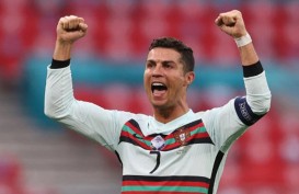 Ronaldo Satu-satunya Pemain Cetak Gol di 3 Pertandingan Grup Euro