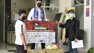 Zona Merah Jakarta dan Tangerang Dapat Bantuan APD, Hand Sanitaizer