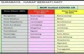 CEK FAKTA: Zona Hitam Covid-19 di Jawa Timur, RS Penuh