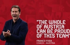 Dikalahkan Italia di 16 Besar Euro, Seluruh Austria Layak Bangga