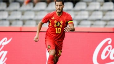 Pelatih Belgia Roberto Martinez: Saya Khawatir dengan Eden Hazard