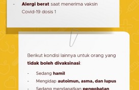 Sudah Diverifikasi Ingat Ini Orang yang Tidak Boleh Diberi Vaksin Covid-19