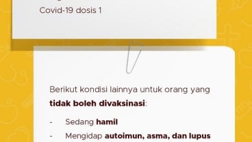 Sudah Diverifikasi Ingat Ini Orang yang Tidak Boleh Diberi Vaksin Covid-19