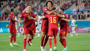 Hasil Euro 2020, Belgia Singkirkan Portugal Meski Ronaldo Bikin Rekor