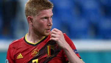 Belgia Lolos ke Perempat Final Euro 2020, De Bruyne dan Eden Hazard Cedera