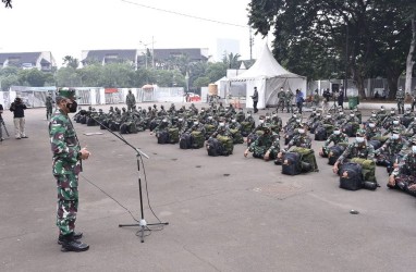 Potret 176 Nakes TNI yang Bantu Penanganan Covid-19 di DKI Jakarta