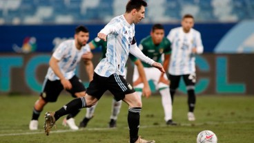 Lionel Messi Jadi Pemain Argentina dengan Penampilan Terbanyak