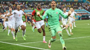 Fakta Euro 2020: Untuk Pertama Kalinya Swiss Menang Adu Penalti