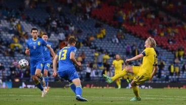 Hasil Euro 2020, Swedia vs Ukraina 1–1, Berlanjut ke Babak Tambahan