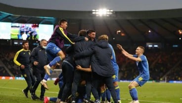 Ukraina Lolos ke Perempat Final Euro 2020, Menang Dramatis vs Swedia