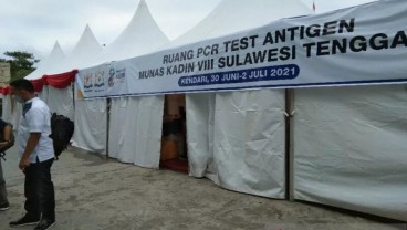 Masuk Area Munas Kadin di Kendari Wajib Uji Usap Covid-19