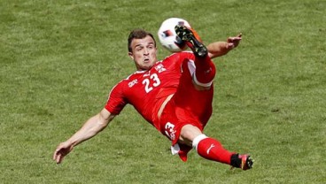 Jadwal & Prediksi Swiss vs Spanyol, Shaqiri Janjikan Perlawanan Hebat